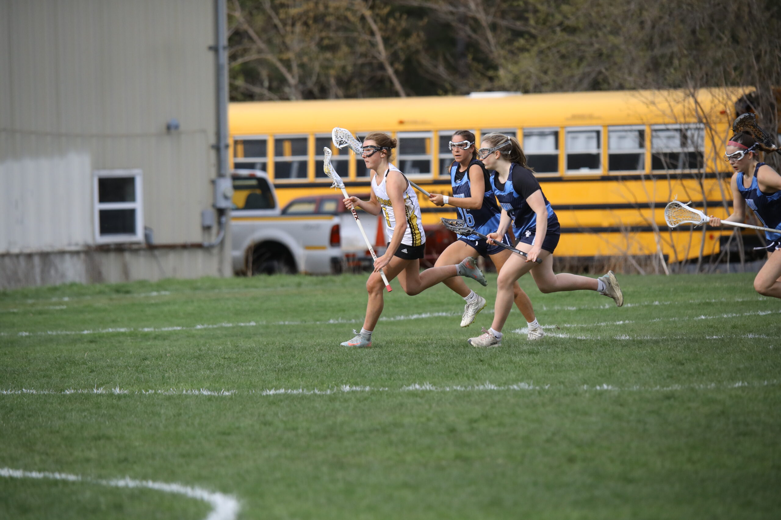 Harwood Union Girls Varsity 8 against Mt. Mansfield UHS 15 (L)