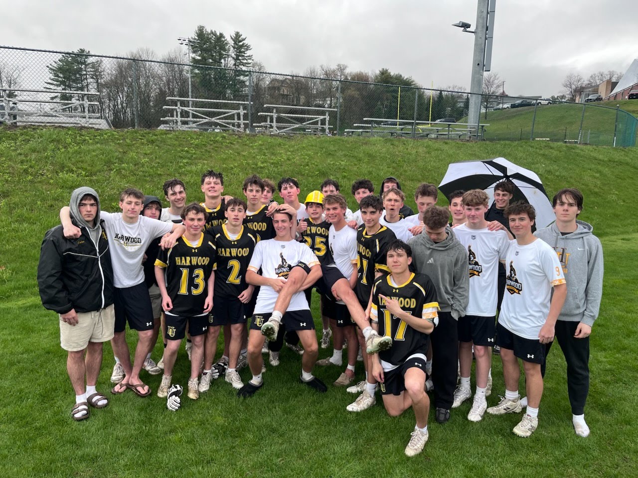 Harwood Union Boys Varsity 11 against St. Johnsbury Academy 4 (W)