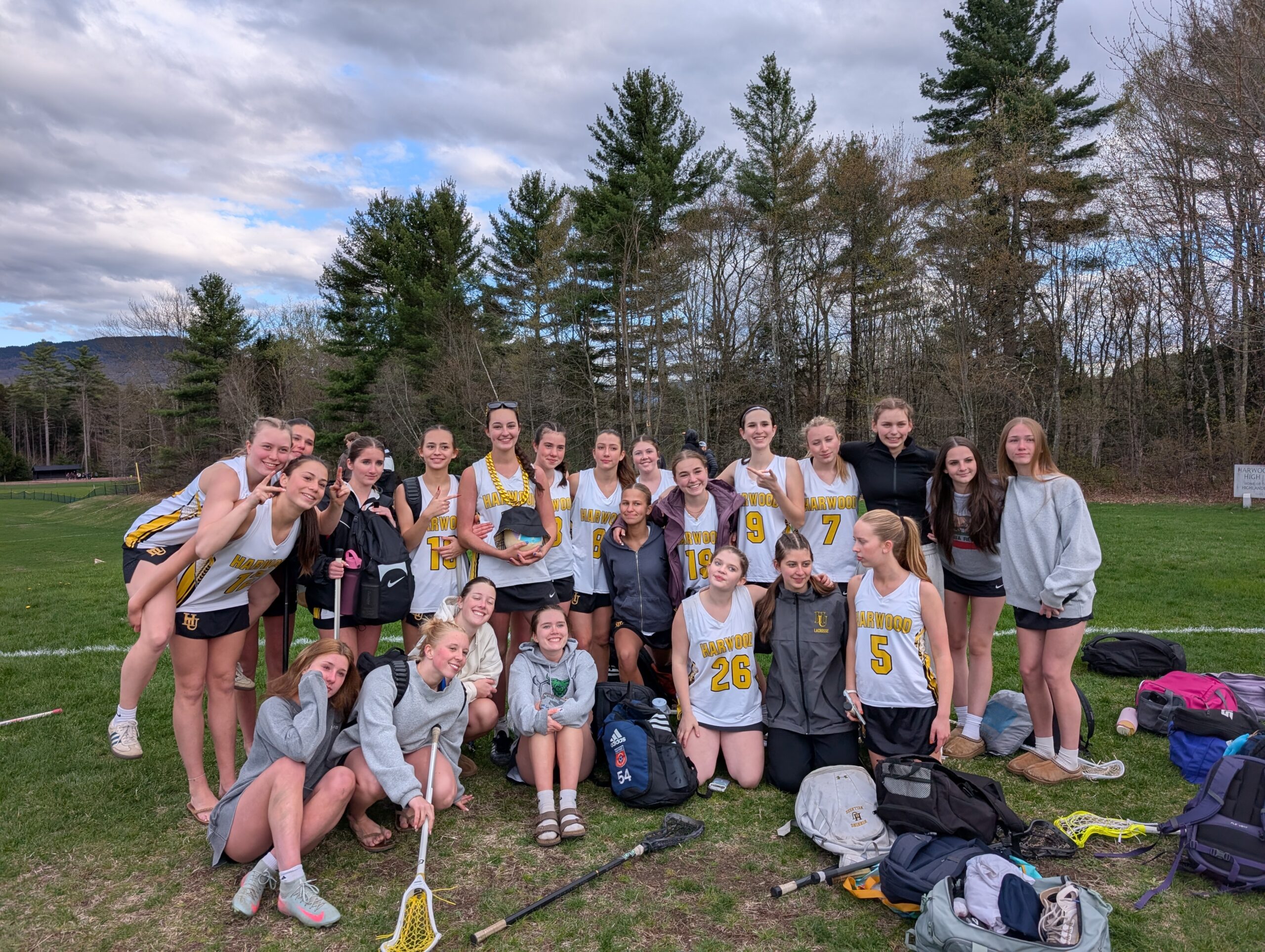 Harwood Union Girls Varsity 12 against Stowe 6 (W)