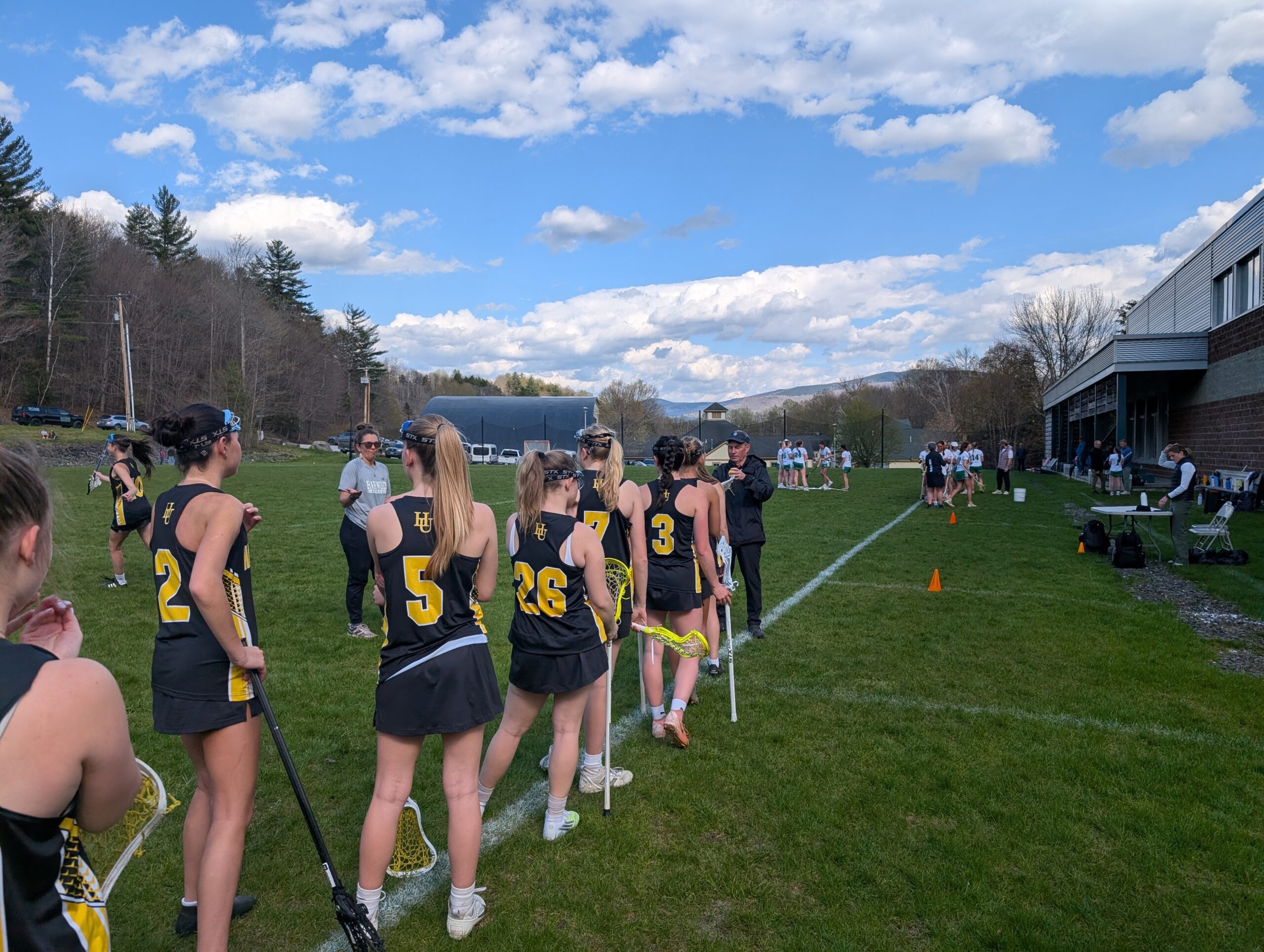 Harwood Union Girls Varsity 13 against Green Mt Valley School 8 (W)