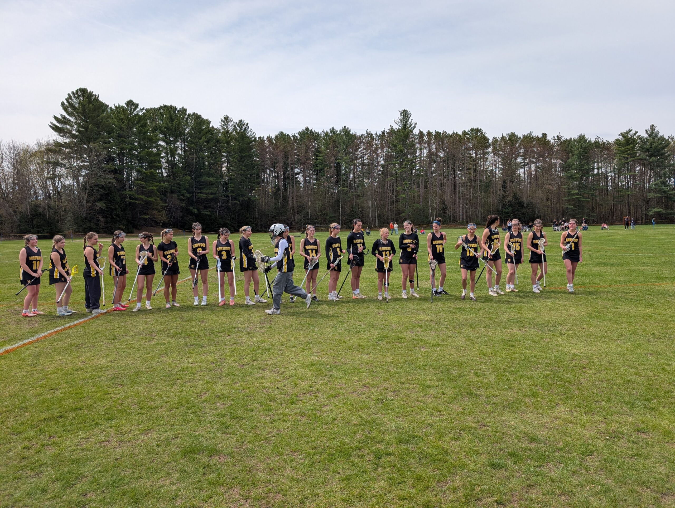 Harwood Union Girls Varsity 14 against Lamoille UHS 5 (W)