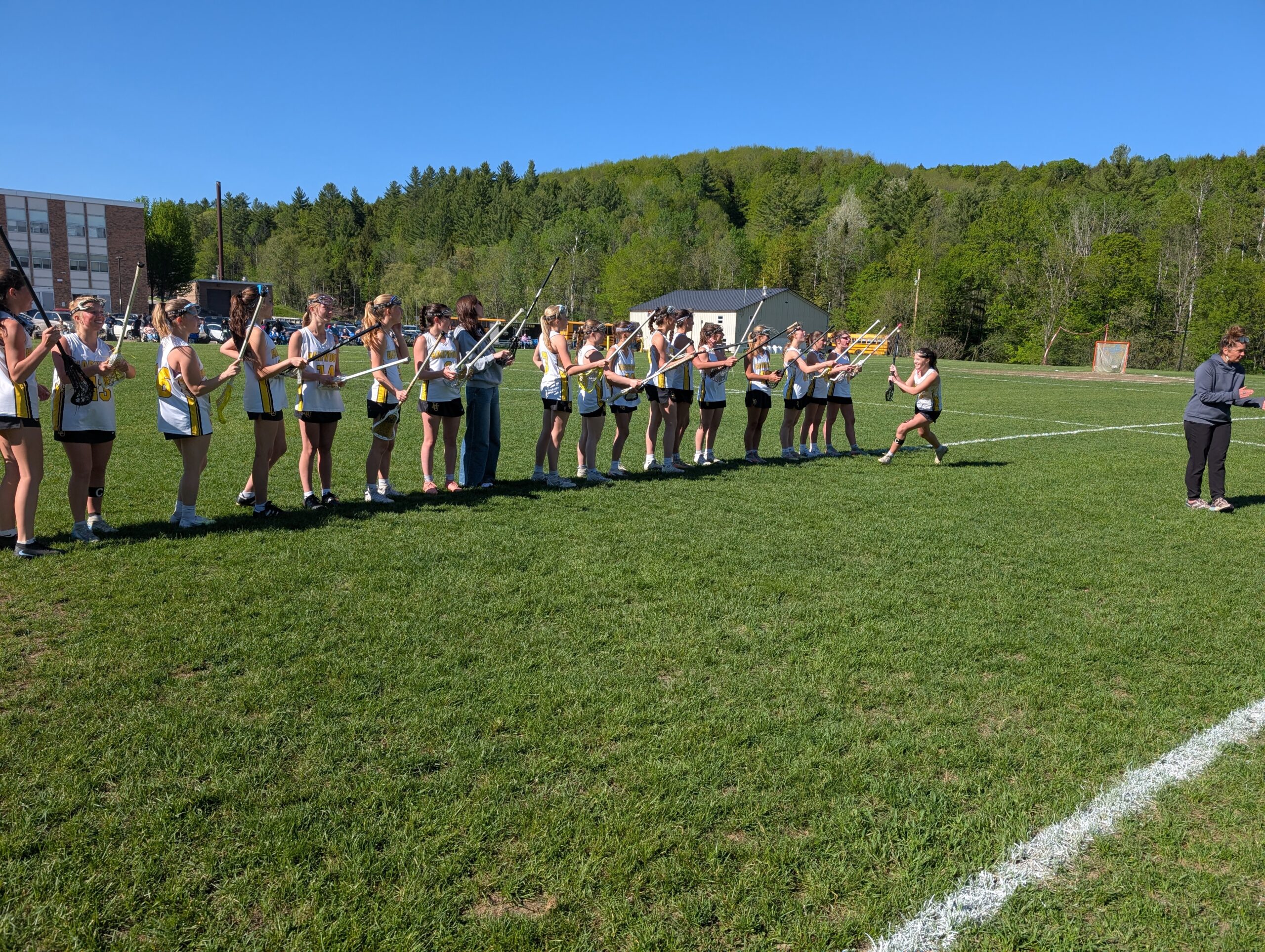 Harwood Union Girls Varsity 6 against U-32 Senior High School 13 (L)