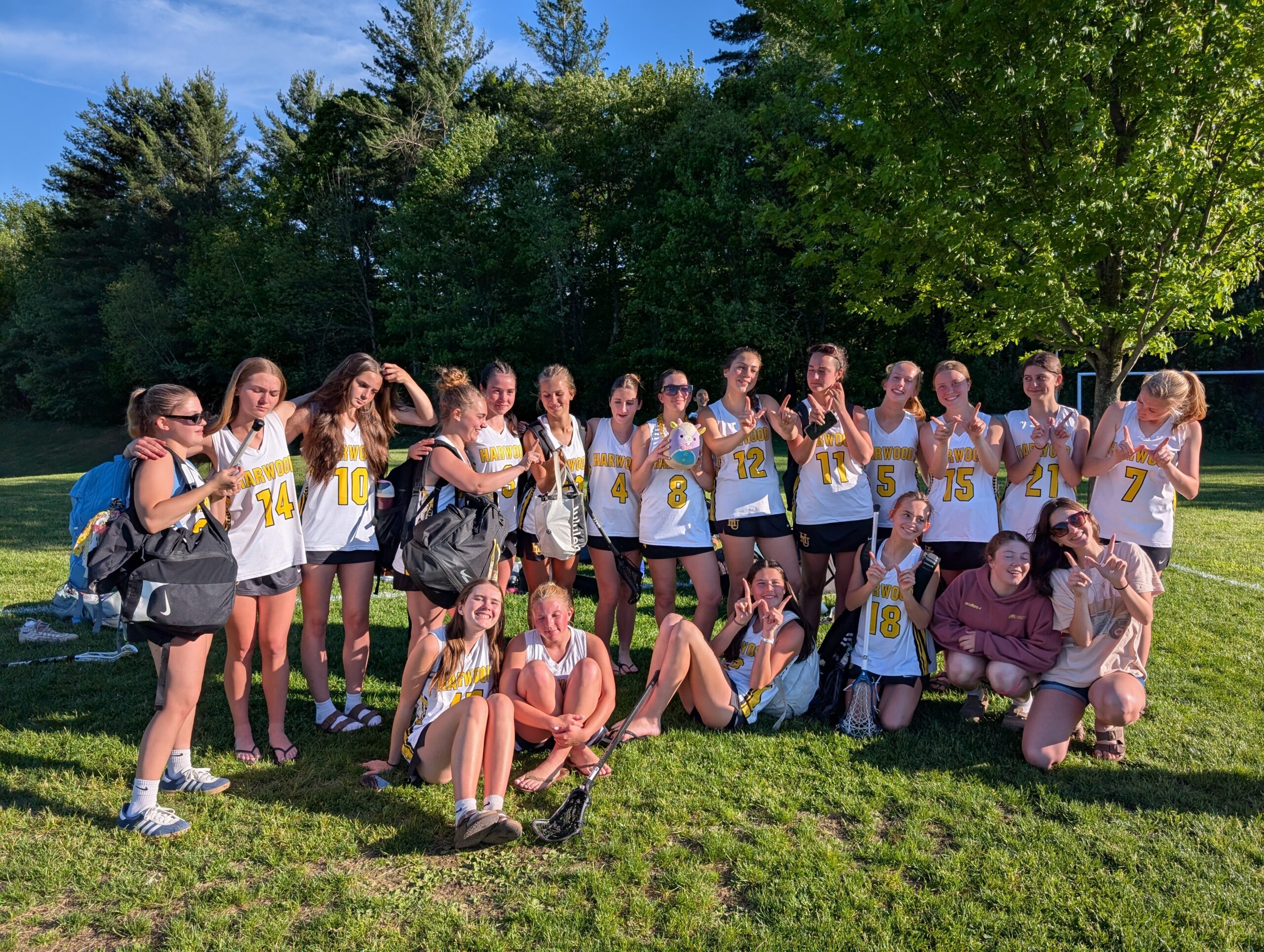 Harwood Union Girls Varsity 19 against Spaulding HS 11 (W)