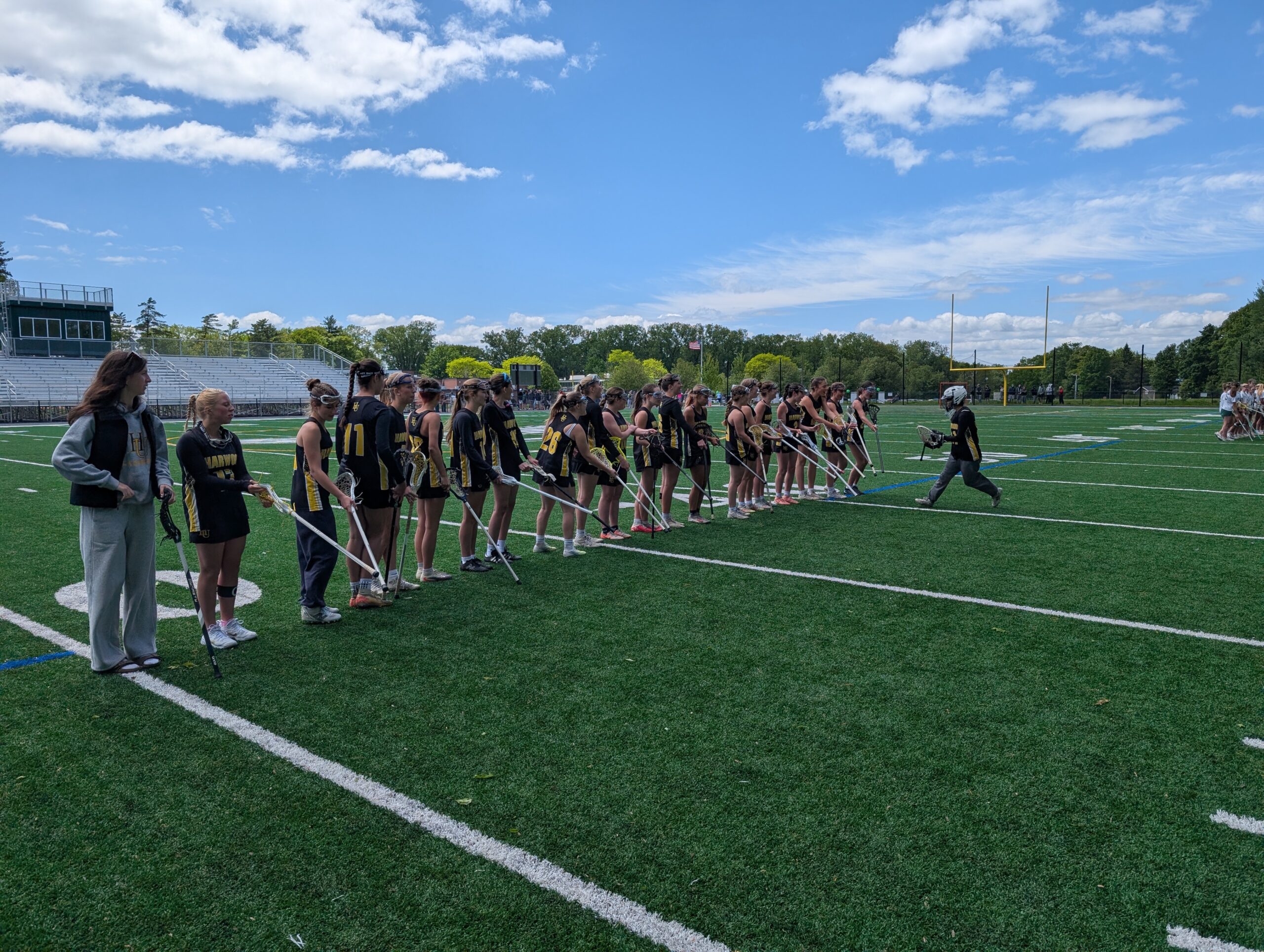 Harwood Union Girls Varsity 6 against Rice Memorial HS 16 (L)